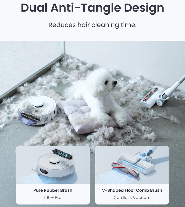 SwitchBot Robot Vacuum K10+ Pro Combo