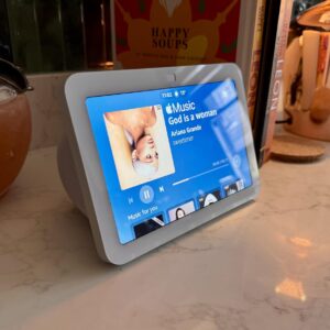 With its vibrant 8-inch HD screen and powerful speakers, this device brings your favorite content to life while keeping you connected. Powered by Alexa, it offers hands-free control over your smart home devices, music streaming, video calling, and more. Its sleek design seamlessly blends into any room, making it perfect for your living room, kitchen, or home office.