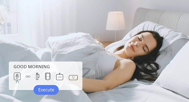 Control multiple devices at the same time. Remote is now able to trigger scenes, allow you to control multiple devices and automate them all with just one click. (SwitchBot app version 6.19, SwitchBot Remote Firmware version 4.5 required)