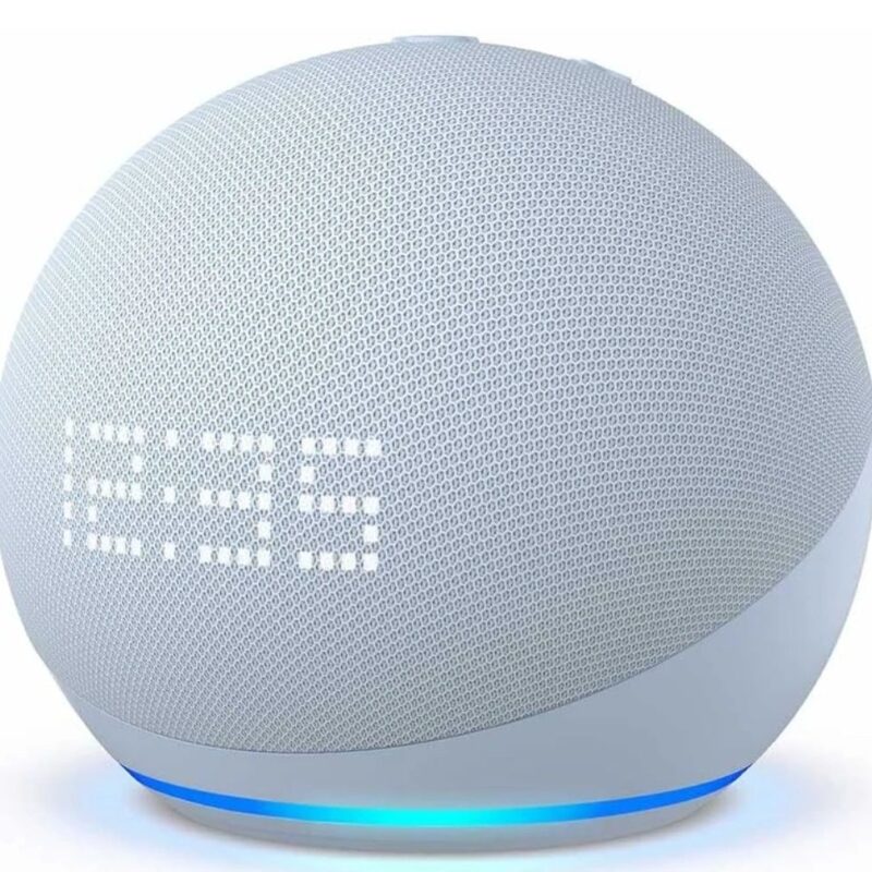 Amazon Echo Dot with Clock