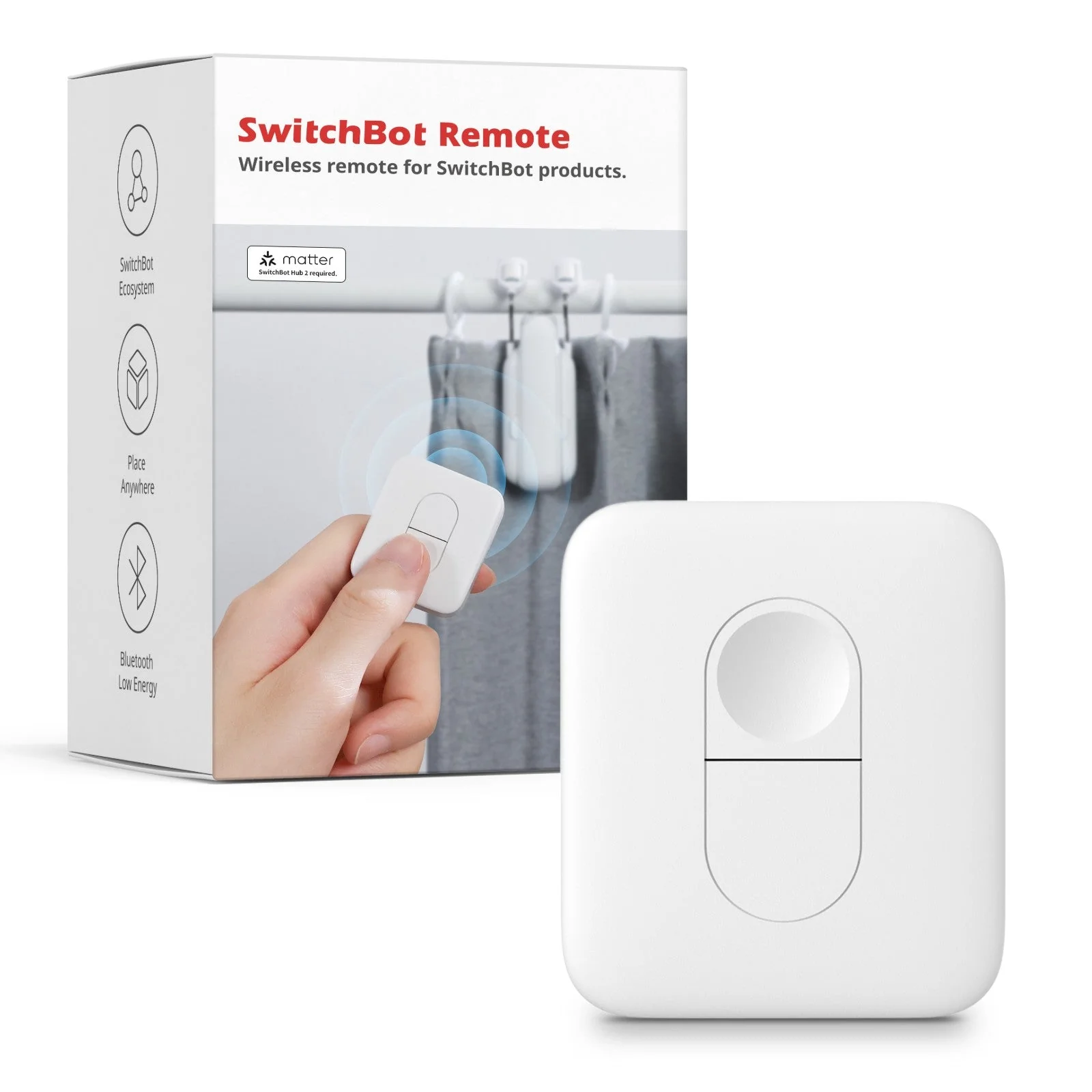 When setting up a Switchbot Lock/Dual-Lock with a SwitchBot Remote button, it's important to note that the locking and unlocking actions are automatically paired on the convex and concave buttons, respectively. This means that it's not possible to pair multiple smart locks with individual locking and unlocking actions to a single SwitchBot Remote button for security reasons.